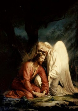 Le Christ à Gethsémané2 Carl Heinrich Bloch Peinture à l'huile